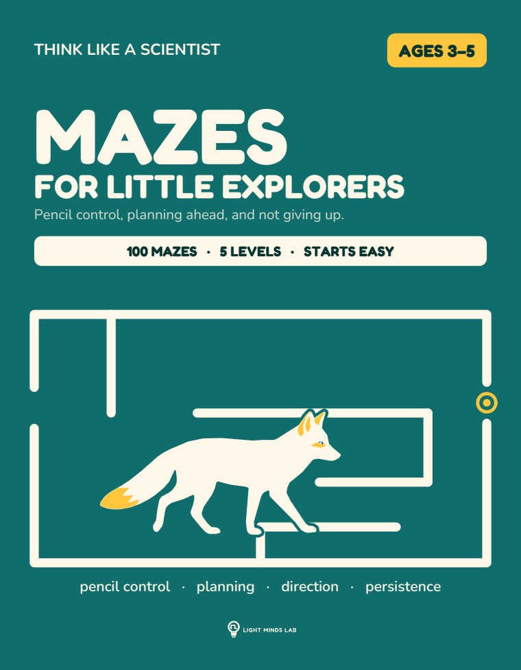 Cover of Mazes For Little Explorers, ages 3–5