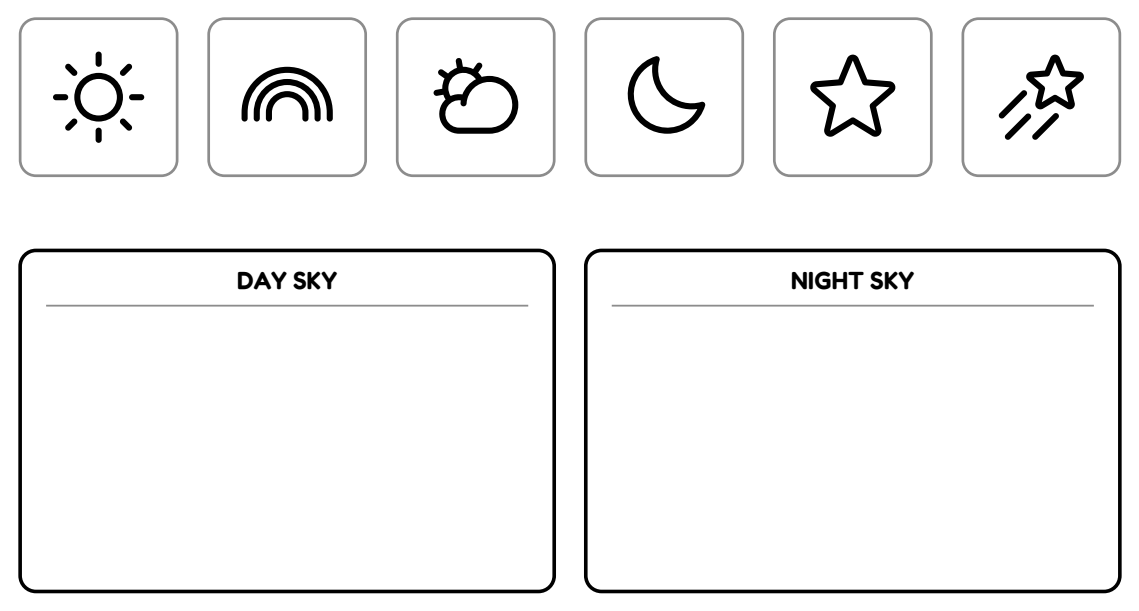 Activity 1: Sort them. Draw a line to the right box.